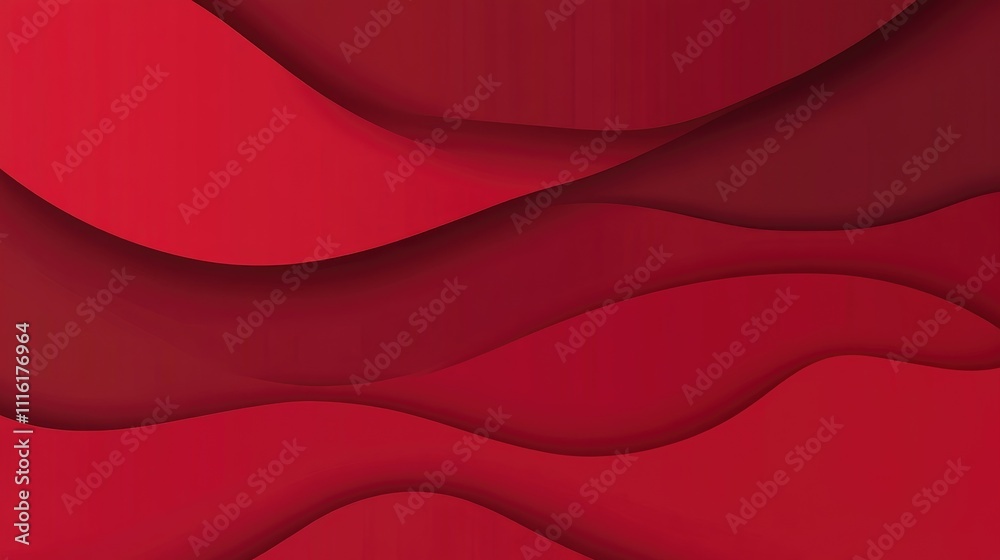 Aufkleber Textured dark red background with flowing waves for creative graphic design projects and digital art applications.