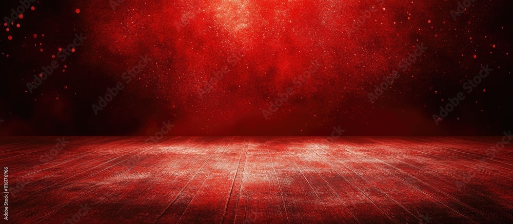 Poster festive red background texture ideal for holiday-themed designs and promotional materials creating a