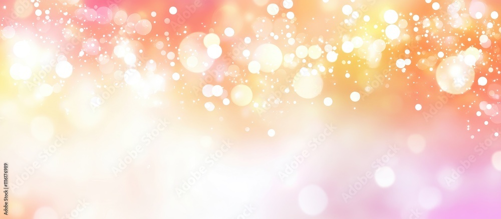 Poster multicolored bokeh lights create a vibrant festive backdrop for celebrations and special occasions i
