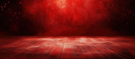 Festive red background texture ideal for holiday-themed designs and promotional materials creating a vibrant and warm atmosphere