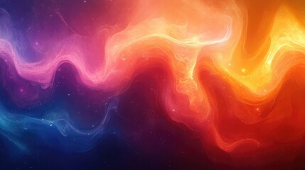Fototapeta premium vibrant swirling colors in an abstract background featuring dynamic shapes and light effects for modern design projects