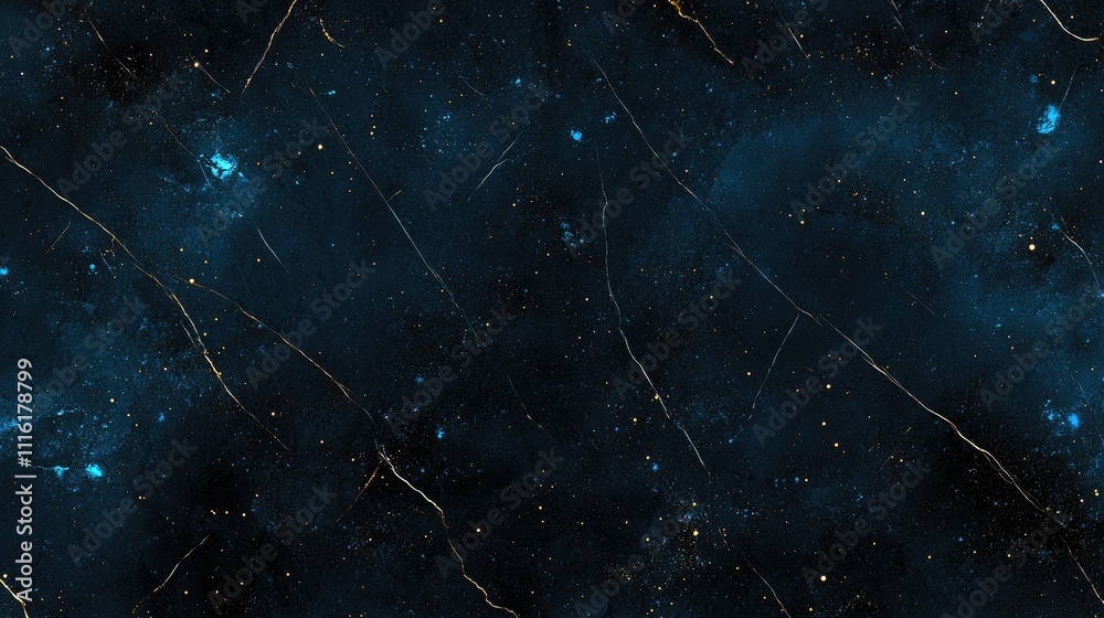 Poster dark marble texture with golden veining suitable for elegant backgrounds and design projects. perfec