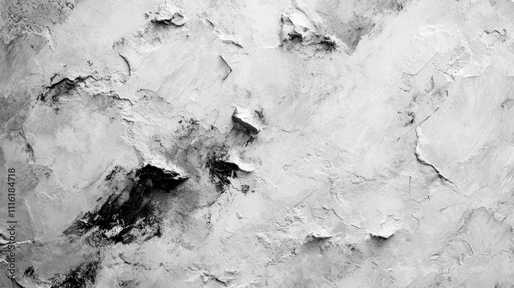 Aufkleber loft style gray white plaster wall textured surface ideal for interior design backgrounds and copy s