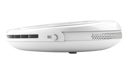 A sleek, modern device designed for home or office use, likely serving as a smart appliance or electronic gadget.