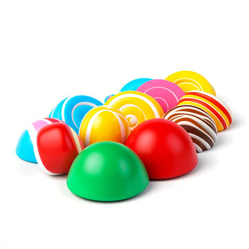 recommend clip art: 3d Candy isolated on white background 