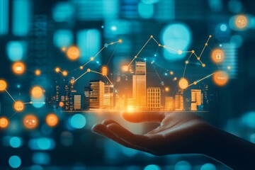 Smart robotic arms in digital factory showcasing automation in industry 4.0 and iot control systems