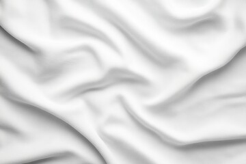 Obraz premium The subtle texture of white fabric brings a touch of sophistication.