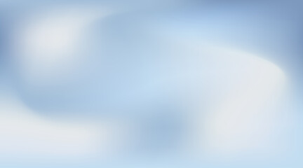 Fototapeta premium Light blue gradient background. Design template for wallpaper, covers, flyer or poster. Vector illustration.