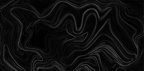Abstract background with black white marble oil ink liquid swirl texture.  Luxurious shiny cloth background or pattern. liquid wave or wavy folds of silk texture material or shiny soft smooth luxuriou