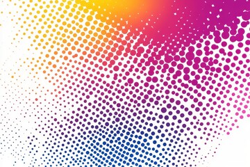 Colorful wave shapes background with abstract gradient and bokeh dots, vector illustration for banner, presentation template