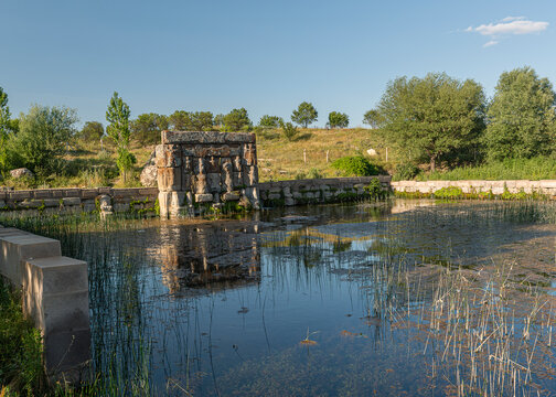 Eflatun Pınar - Plato's Spring, is a Hittite water sanctuary, Beyşehir, Konya, T&uuml;rkiye