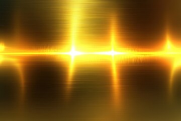 Naklejka premium Golden, shiny background with a rough texture, a golden yellow metal plate, gold leaf, a bright golden yellow background