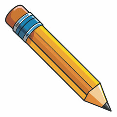Pencil vector art illustratoin
