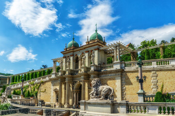 Castle Garden Bazaar in Budapest, Hungary