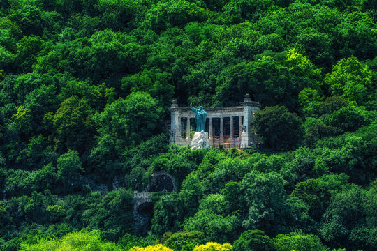Monument of Bishop Gellert in Budapest, Hungary