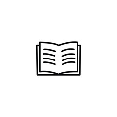Reading Book Icon Perfect for Libraries and Educational Resources