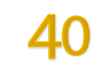 3d golden number 40