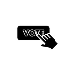 Obraz premium Vote icon. Survey, Review and Feedback icon vector.