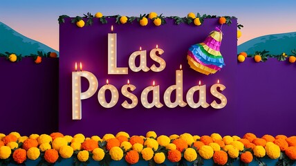 Las Posadas Celebration Festive Decor