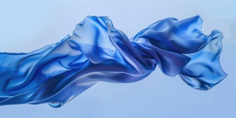 Obraz premium Colorful and flowing fabric texture.