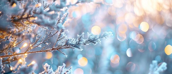 ramas de navidad fondo desenfocado