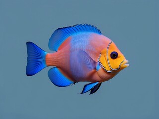 Naklejka premium fish in aquarium