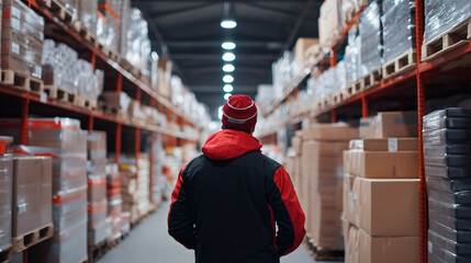 A supply chain director implementing a demand forecasting system, working with logistics teams to optimize inventory and ensure timely product delivery during the holiday season.