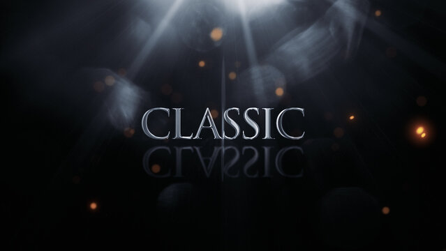 Classic Logo Title Intro Animation