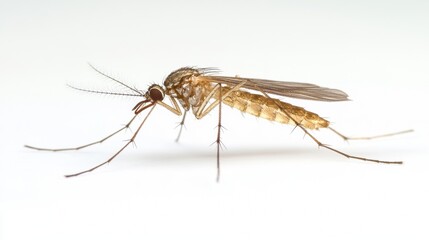 macro photo of a mosquito