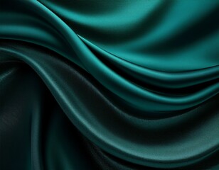 Fototapeta premium Satin and Shadows: A Wave of Luxurious Elegance