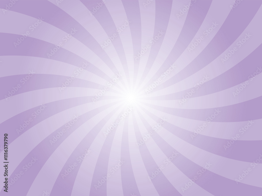 Poster Abstract background with rays retro starburst rays. Vintage pink sunburst background vector illustration pattern beam rays. Spiral radial striped backdrop. Vector illustration.