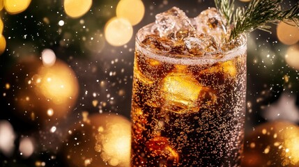 The Sparkling Drink in Focus