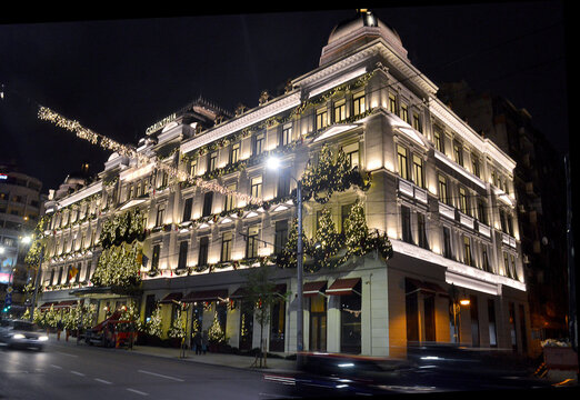 Christmas at Corinthia Hotel, Grand Hotel du Boulevard, Bucharest, Romania