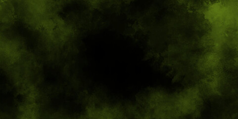 Seamless and abstract green grunge texture with green stains, green watercolor paper textured illustration with splashes,   Atmospheric and mystic green smoke background.	
