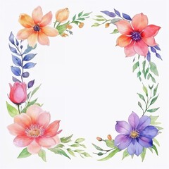 Fototapeta premium Flower Frames