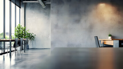 a zoom background of a grey wall in an office