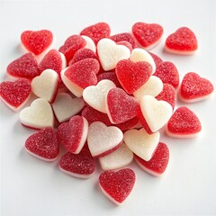 happy Valentine's Day valantine day decoration with love and jelly 3D heart New  for Valentine's day, birthday party.