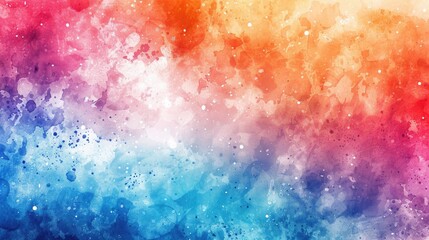 Fototapeta premium Colorful Bright. Watercolor Paint Background with Splash of Colors for Wallpaper or Banner Design
