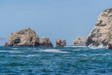 Island View of Paracas, Peru