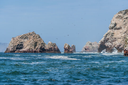 Island View of Paracas, Peru
