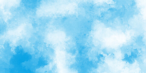 ight blue watercolor texture background, Aquarelle paint paper textured canvas element for texture,tThe sky blue texture clouds. Abstract painted light blue and white clouds watercolor background.