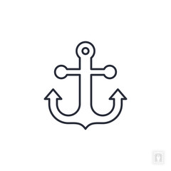 Obraz premium anchor icon. anchor Symbol sign for mobile concept and web design. Vector icon, Logo illustration, Vector graphics