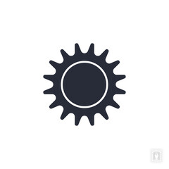 sun icon. sun Symbol sign for mobile concept and web design. Vector icon, Logo illustration, Vector graphics