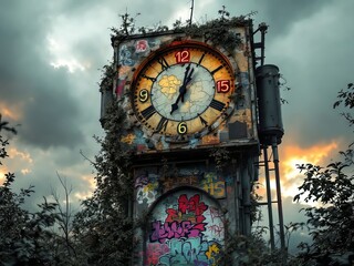 Capturing urban decay:  Time-lapse photography's hidden narratives.