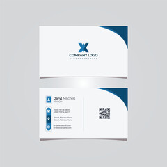 Business card template design Vector illustration