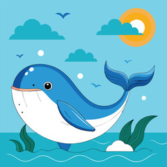 whale illustration