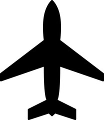 Airplane icon vector. Plane icon. Flight transport symbol. Travel illustration. Holiday symbol.