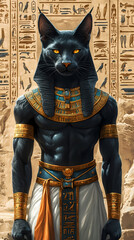 Mythical Gods and Characters in Anime Manga Art Style