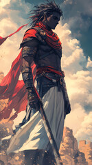 Obraz premium Anime Manga Mythology Gods and Legendary Characters