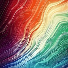 Obraz premium Bright multicolored fractals forming abstract striped textured background